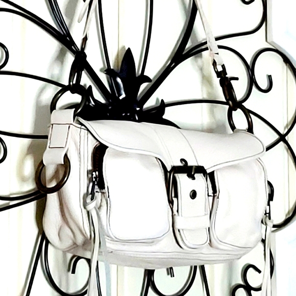 🇨🇦 Roots Emily-Princess Ivory Shoulder Satchel - Picture 3 of 16